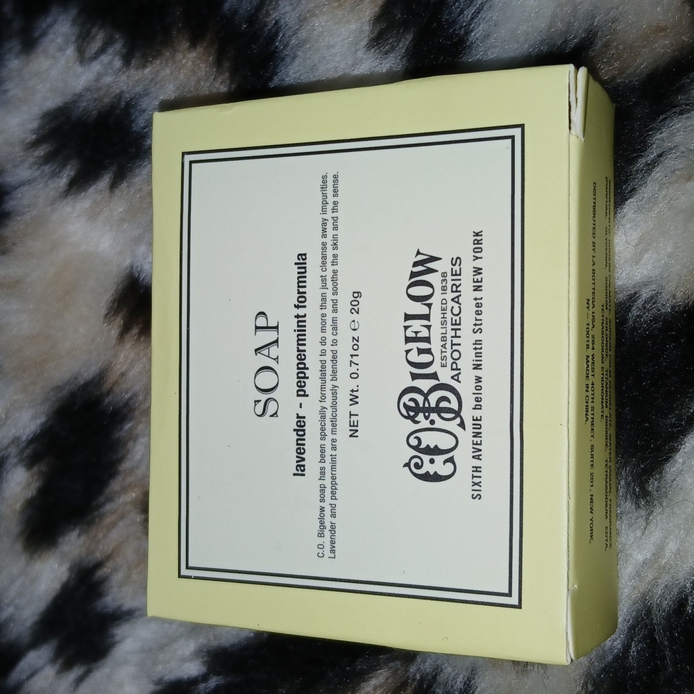 COPY - CO Bigelow Lavender Peppermint Soap Bars